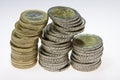 Euro coins Royalty Free Stock Photo