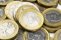 Euro coins Royalty Free Stock Photo