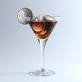 Euro Coins Cocktail