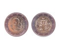 Euro coins Royalty Free Stock Photo