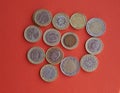 Euro coins, European Union Royalty Free Stock Photo