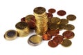 Euro Coins Royalty Free Stock Photo