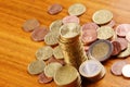 Euro Coins Royalty Free Stock Photo