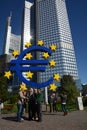 Euro crises Royalty Free Stock Photo