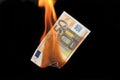 Euro crisis Royalty Free Stock Photo