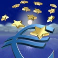 Euro crisis Royalty Free Stock Photo