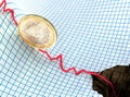 Euro crisis Royalty Free Stock Photo