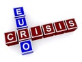 Euro crisis word blocks