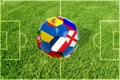 Euro cup symbol Royalty Free Stock Photo