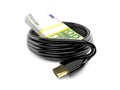 Euro currency with hd cable Royalty Free Stock Photo