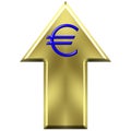 Euro Currency Increasing Value Royalty Free Stock Photo
