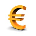 Euro currency symbol Royalty Free Stock Photo