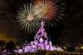 Euro Disneyland Paris castle Royalty Free Stock Photo