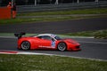 Euro GT Sprint Ferrari 458 Italia at Monza Royalty Free Stock Photo