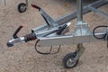 Euro Hitch Coupler Trailer Royalty Free Stock Photo