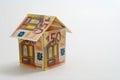 50 euro House Royalty Free Stock Photo