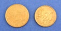 Euro metal coins