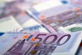 500 Euro money banknotes Royalty Free Stock Photo