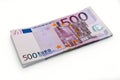 500 Euro money banknotes Royalty Free Stock Photo