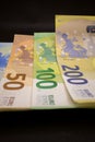 Euro Money. euro cash background. Euro Money Banknotes