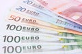 Euro money detail Royalty Free Stock Photo