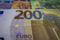 Euro Money. euro cash background. Euro Money Banknotes