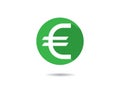 Euro money symbol illustration