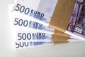 Euro money win Royalty Free Stock Photo