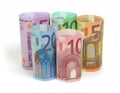 Euro notes Royalty Free Stock Photo