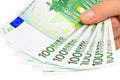Euro notes (clipping path)