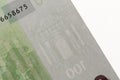 100 euro notes - Image Royalty Free Stock Photo