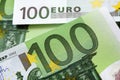 100 euro notes Royalty Free Stock Photo