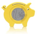 The euro piggy bank