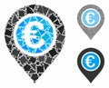 Euro pointer Composition Icon of Tremulant Elements