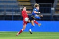 Euro 2022 Qualifiers - Italy Women vs Denmark Royalty Free Stock Photo