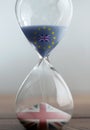 Brexit hourglass Royalty Free Stock Photo