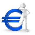 Euro sign Royalty Free Stock Photo