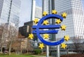 Euro Sign. European Central Bank (ECB) is the central bank