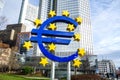 Euro Sign. European Central Bank (ECB)