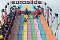 Euro Slide Ride Royalty Free Stock Photo
