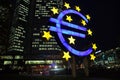Euro Symbol at the ECB in Frankfurt