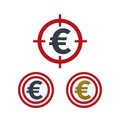 Euro on target