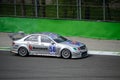 Euro V8 Series Mercedes C63 AMG at Monza Royalty Free Stock Photo