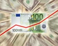 Euro versus Dollar Royalty Free Stock Photo