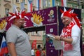 Euro2012 - football fans Royalty Free Stock Photo