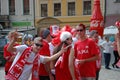 Euro2012 - football fans Royalty Free Stock Photo