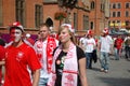 Euro2012 - football fans Royalty Free Stock Photo