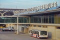 International airpot EuroAirport Basel Mulhouse Freiburg serving 3 countries Germany, France & Switzerland located at Saint-Louis