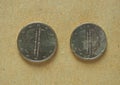 20 and 50 eurocent coins