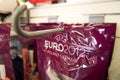 Eurocup 2012 merchandise Royalty Free Stock Photo